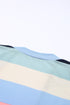Print Colorblock Long Cardigan